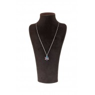 Multicolored Flower Zircon stone Necklace