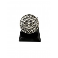 Bohemian style circular shape with ornament ring